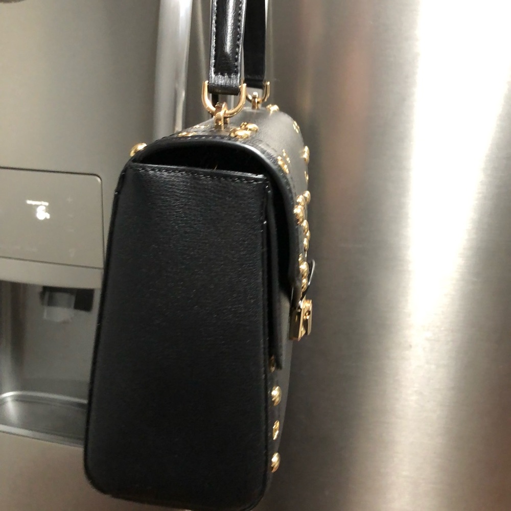 Michael kors top handle medium kinsley satchel   New with tags BLACK - Picture 4 of 7